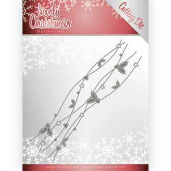JAD10078 Dies - Jeanine&#039;s Art - Lovely Christmas - Lovely Christmas Border
