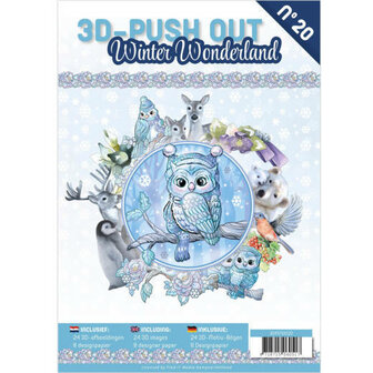 3DPO10020 3D Pushout Book 20 Winter Wonderland