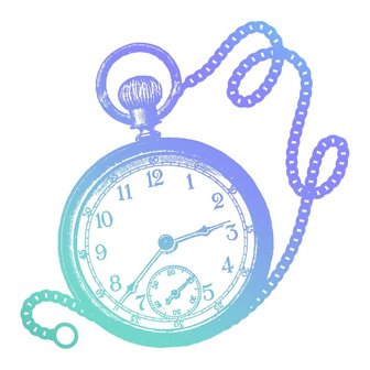 Couture Creations Men's Collection Timepiece Mini Clear Stamp (CO726783)