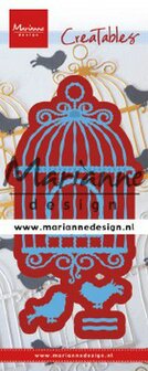 Marianne D Creatable Vogelkooi (L) LR0639 66x108 mm