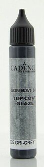 Cadence Top Coat Glaze - voor Beton effect Grijs 01 069 0025 0025  25 ml