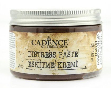 Cadence Distress pasta Maroon - Kastanjebruin 01 071 1301 0150  150 ml