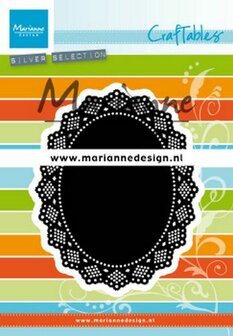 Marianne D Craftable Shaker ovaal CR1500 87,5x107,5mm, 56x75mm