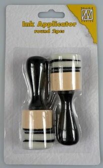 Nellies Choice Ink applicator round (2 appl. + 4 foam) IAP003