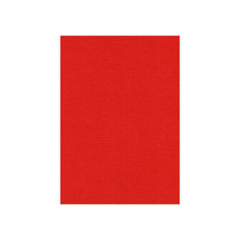 BULK 34 Linnenkarton A4 (29,7x21cm) Card Deco Kerstrood per 125 vellen