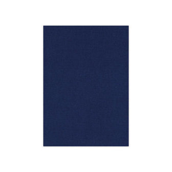 BULK 30 Linnenkarton A4 (29,7x21cm) Card Deco Donkerblauw per 125 vellen