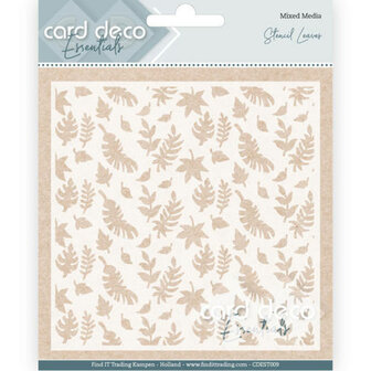 CDEST009 Leaves Stencil by Card Deco Essentials