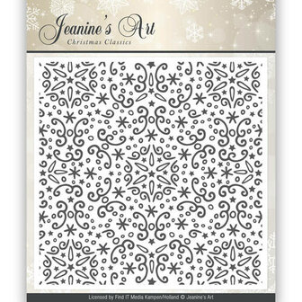 JAEMB10001 Embossing Folder - Jeanines Art - Christmas Classics