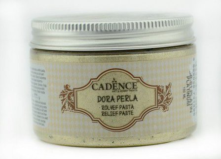 Cadence Dora Perla Met. Relief Pasta Platinum 01 083 0001 0150  150 ml