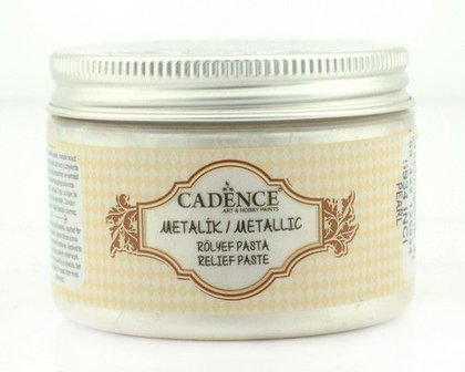 Cadence Metallic Relief Pasta Parelmoer 01 085 5934 0150  150 ml