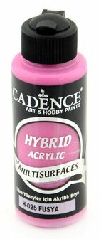H025 Cadence Hybride acrylverf (semi mat) Fuchsia 120 ml