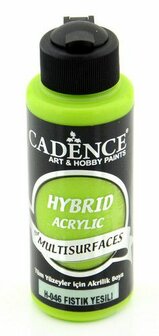 H046 Cadence Hybride acrylverf (semi mat) Pistache Groen 120 ml