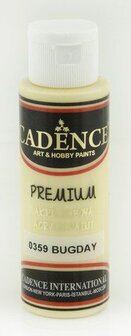 Cadence Premium acrylverf (semi mat) Tarwe geel 01 003 0359 0070  70 ml
