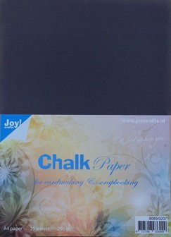 Joy! Crafts Krijtpapier Chalkpaper A4 25vl 8089/0207 250gr