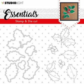 Studio Light Stamp &amp; Die Cut Essentials nr.50 BASICSDC50 (08-20)