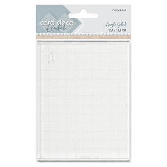 Card Deco Clear Stamp Block 4x5,25&quot; (13,3x10,2cm)
