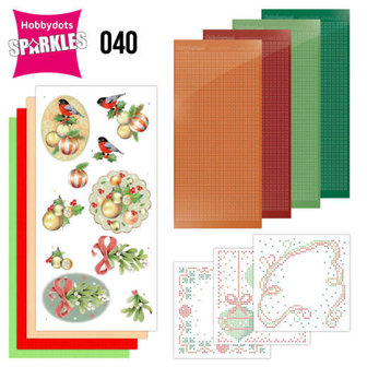 Sparkles Set 40  - Jeanine&#039;s Art - Christmas Flowers - Mistletoe