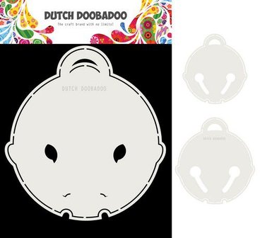 Dutch Doobadoo Card Art Kattenbel 2 set A5 470.713.814 (09-20)