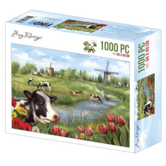ADZP1009 Jigsaw puzzel 1000 pc - Amy Design - The Netherlands