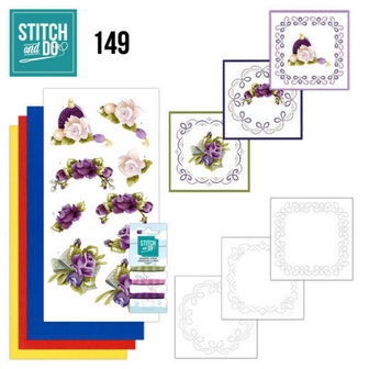 STDO149 Stitch and Do 149 - Precious Marieke - Romantic Roses