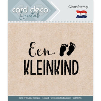CDECS031 Card Deco Essentials - Clear Stamps - Een Kleinkind