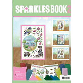 SPDOA6002 Sparkles Book A6 - 2 - Amy Design - Spring