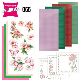Sparkles Set 55 - Jeanine&#039;s Art - Pink Flowers