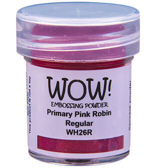 WOW - Embossing Powder Primary WH26R Pink Robin