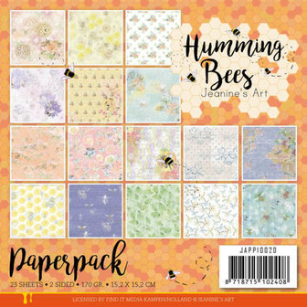 JAPP10020 Paperpack - Jeanine&#039;s Art - Humming Bees