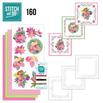 Stitch and Do 160 - Jeanine&#039;s Art - Exotic Flowers