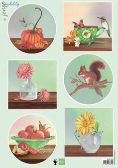 EWK1289 Marianne D Decoupage Herfst A4