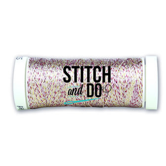SDCDS20 Stitch and Do Sparkles Embroidery Thread - Multicolor Red