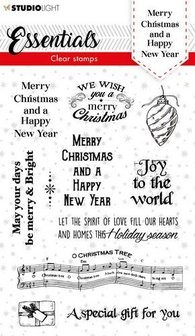 Studio Light Clear Stamp Christmas Essentials nr.86 SL-ES-STAMP86 A6 (09-21)