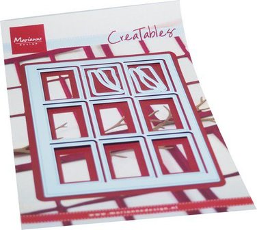 Marianne D Creatable Besneeuwd raam LR0737 110x180mm (10-21)