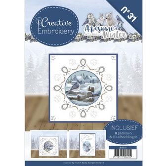 CB10031 Creative Embroidery 31 - Amy Design - Awesome Winter