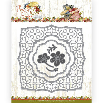 PM10215 Dies - Precious Marieke - Flowers and Fruits - Fruit Blossom Frame