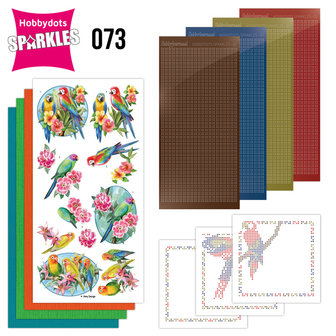 Sparkles Set 73 - Jeanine&#039;s Art - Parrot
