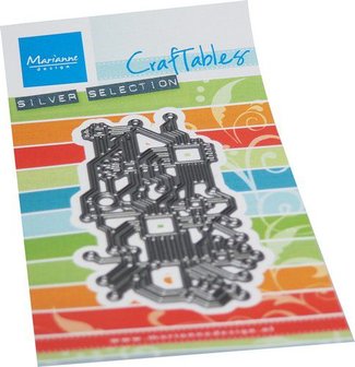 Marianne D Craftable Art texture Circuit board CR1590 80x160mm (05-22)