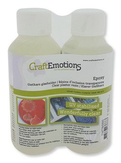 CraftEmotions Epoxy Giethars glashelder 500 ML