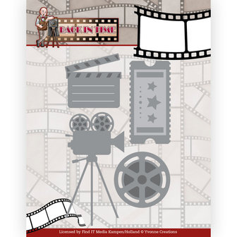 YCD10276 Dies - Yvonne Creations - Big Guys - Back in Time - Movie