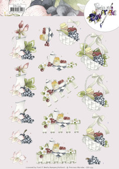 CD11353 3D Cutting Sheet - Precious Marieke - Grapes