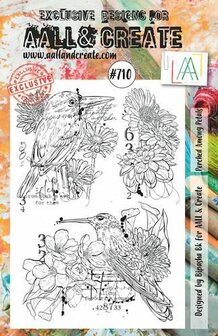 AALL & Create Stamp Perched among Petals AALL-TP-710 14,6x20cm (07-22)