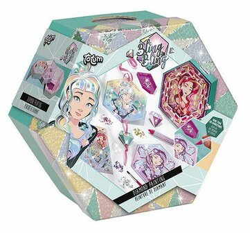 Totum kinder hobbyset Bling Bling Diamond painting 061026 6+