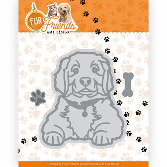 ADD10285 Dies - Amy Design &ndash; Fur Friends - Dog