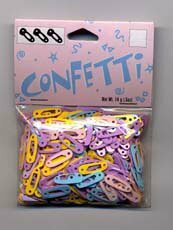 Vaessen Creative &bull; Confetti veiligheidsspeld Pastel