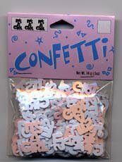 Vaessen Creative &bull; Confetti it&#039;s a girl 14 gr.