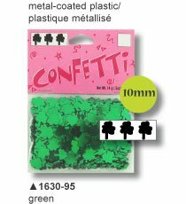 Vaessen Creative &bull; Confetti klavertjes 14 gr. Groen