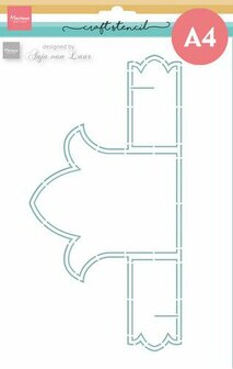 Marianne Design Craft Stencil - Anja&#039;s Tulp PS8137 21x30cm (02-23)