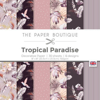 PB2021 The Paper Boutique Tropical Paradise 8x8 Paper Pad