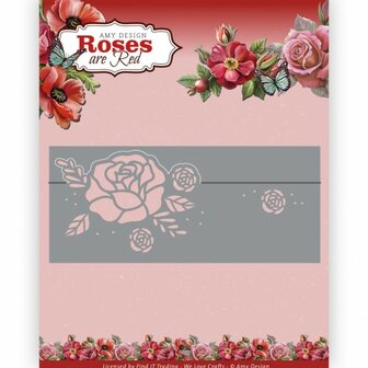 ADD10300 Dies - Amy Design - Roses Are Red - Fun Folded Rose